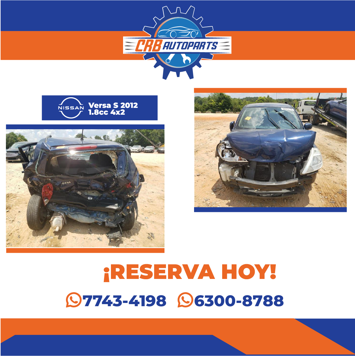 Nueva mercadería para repuestos – Contenedor 79 20 Contedor 79 Cuadrado post 22